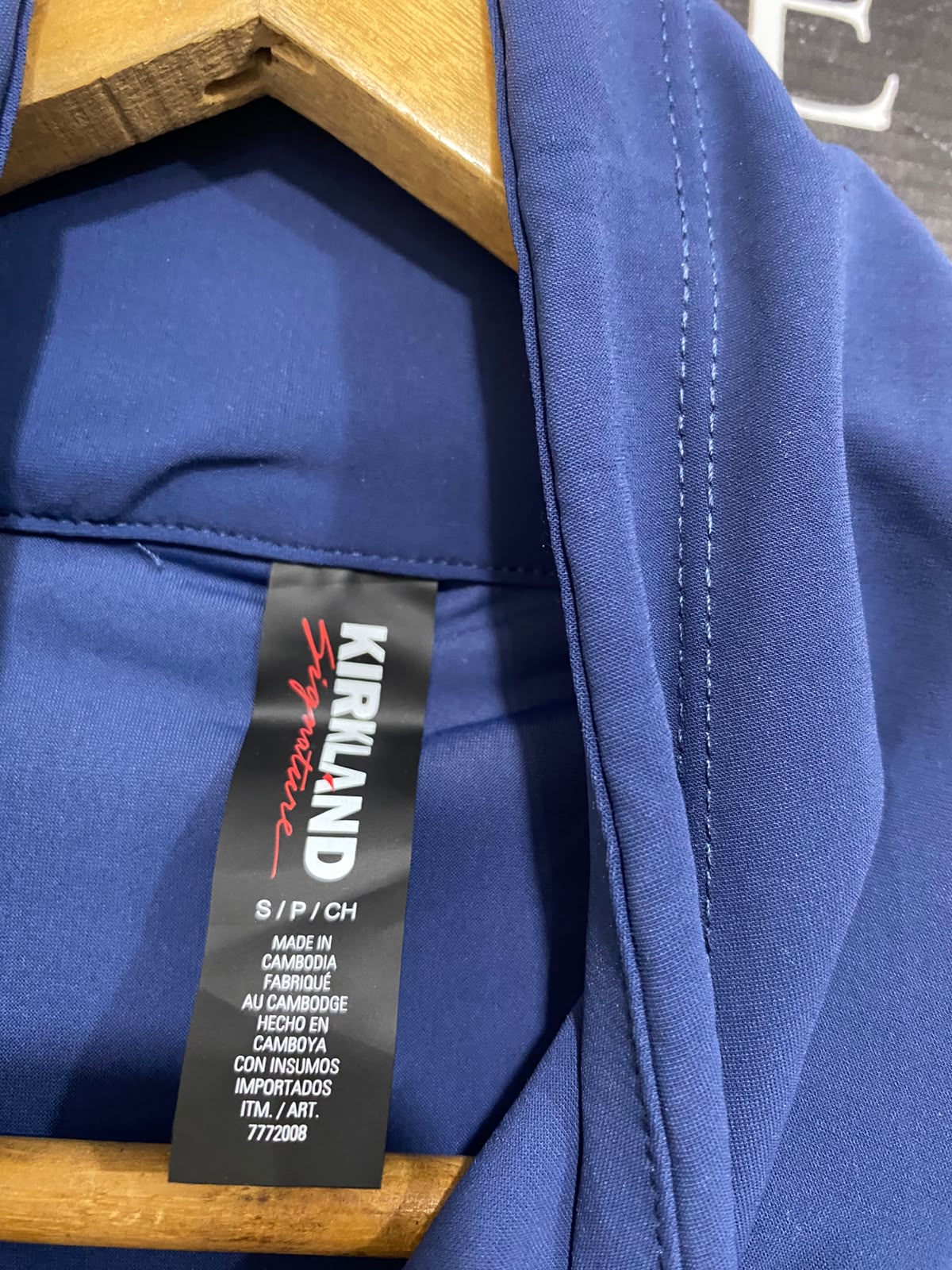 KIRKLAND |S| BUST 22| A60| BLUE STAND-COLLAR ZIP-UP TECHNICAL UTILITY JACKET