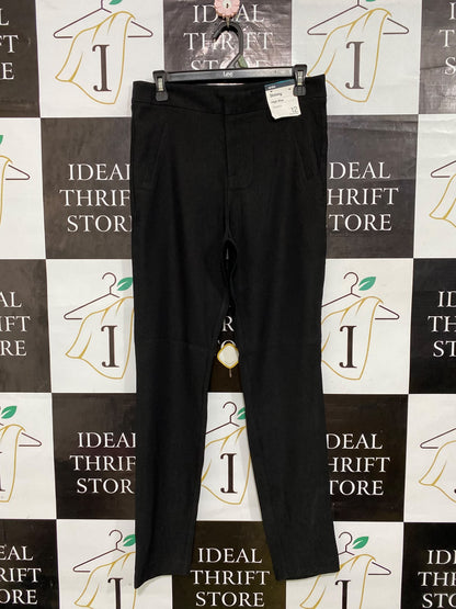 ANKO |L| WAIST 30| A62| BLACK SKINNY HIGH-RISE TECHNICAL UTILITY PANTS