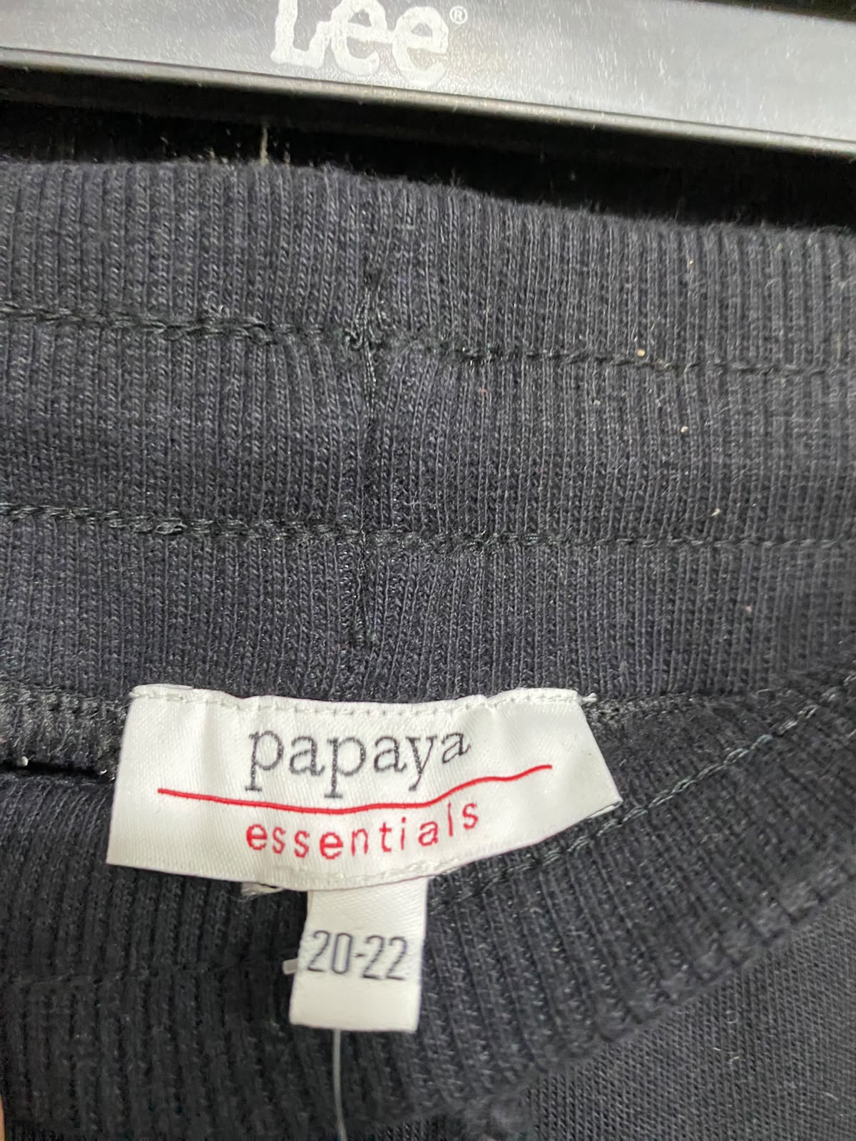 PAPAYA |XXL| WAIST 40| A62| BLACK DRAWSTRING-WAIST TECHNICAL UTILITY WIDE-LEG PANTS