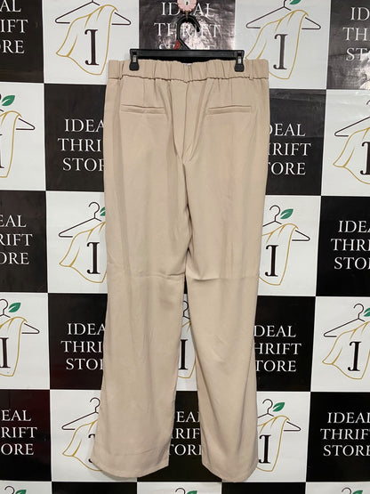 DAISY GRACE |XL| WAIST 36| A62| DAISY GRACE BEIGE TAILORED TECHNICAL UTILITY PANTS