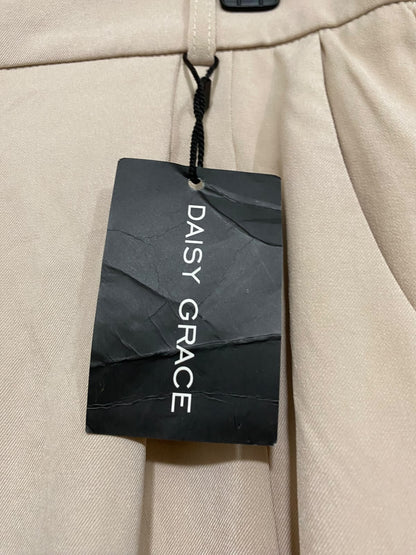 DAISY GRACE |XL| WAIST 36| A62| DAISY GRACE BEIGE TAILORED TECHNICAL UTILITY PANTS