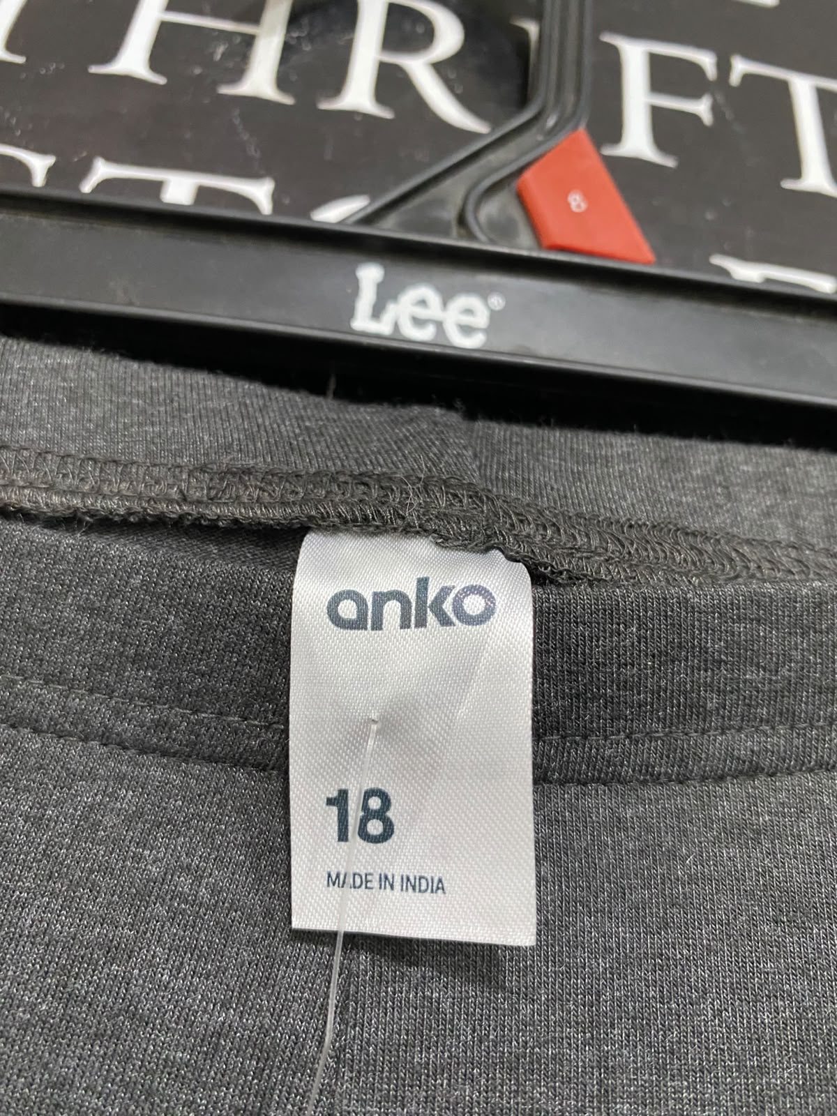 ANKO |XL| WAIST 34| A61 | CHARCOAL GREY HIGH-WAISTED TECHNICAL UTILITY LEGGINGS