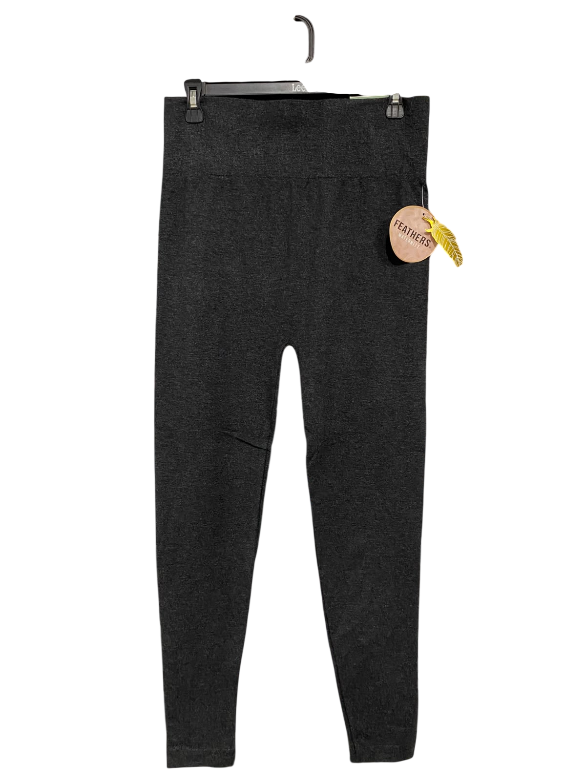 FEATHERS |L| WAIST 30| A62| CHARCOAL GREY SEAMLESS TECHNICAL UTILITY LEGGINGS