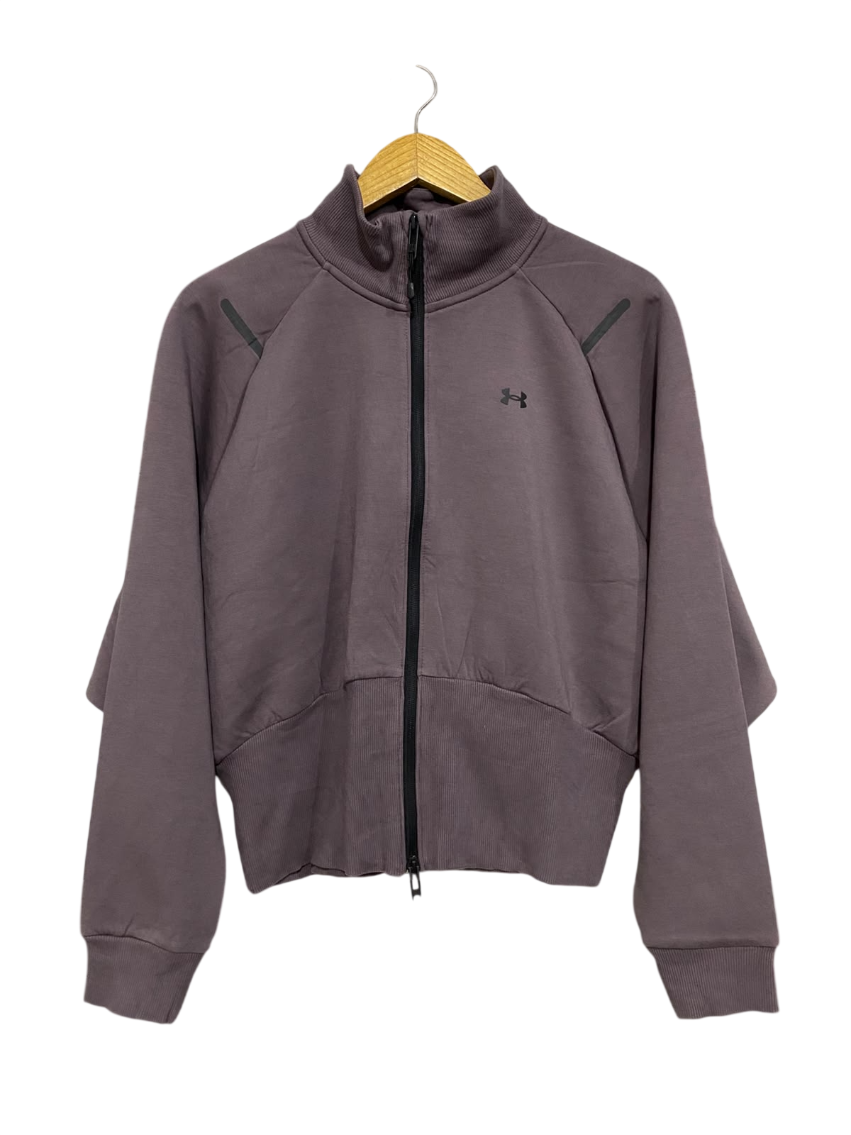 UNDER ARMOUR |M| BUST 24| A63| MAUVE FULL-ZIP TECHNICAL UTILITY JACKET
