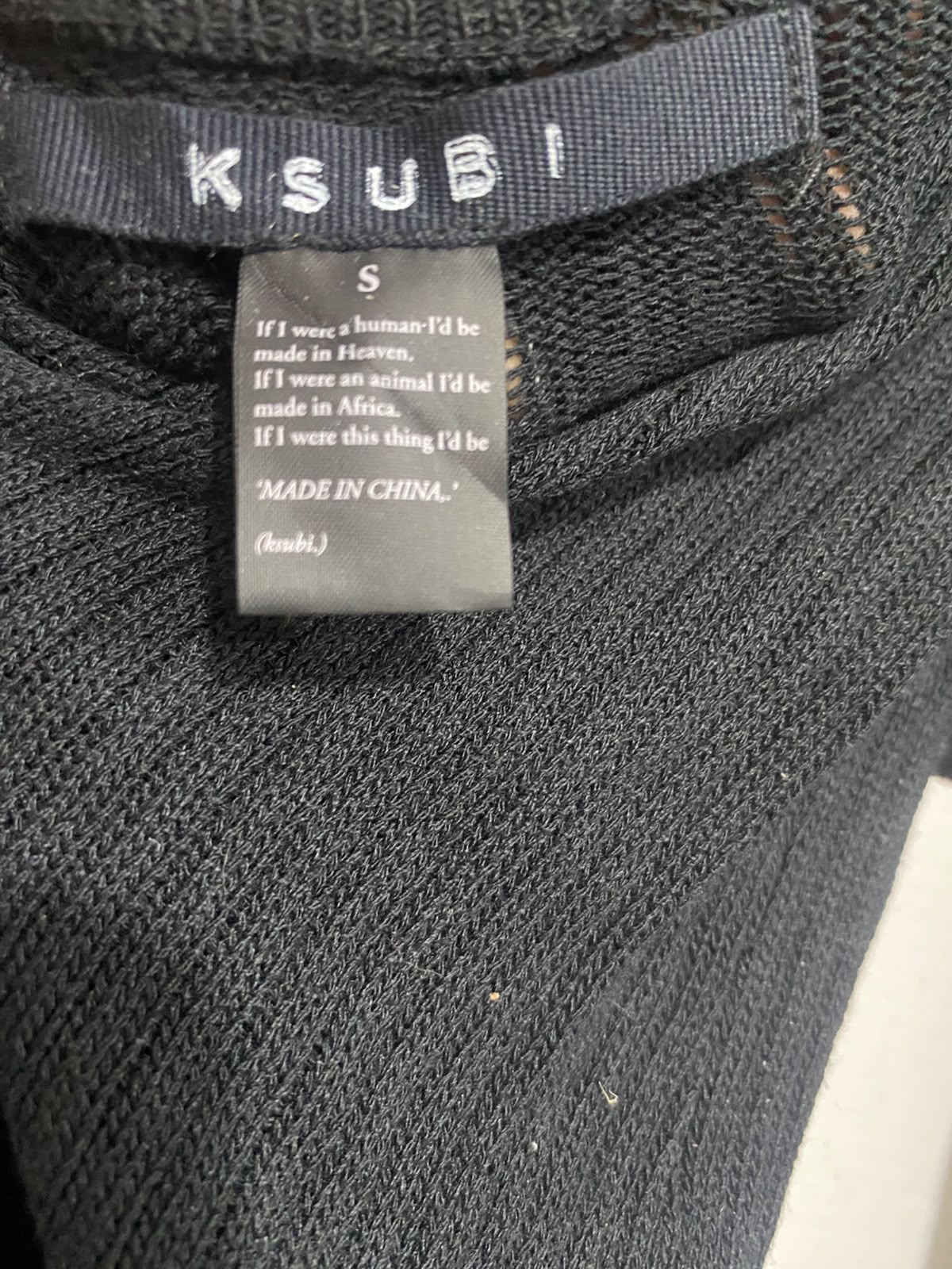 KSUBI |S| BUST 15| A63| BLACK RIBBED KNIT LONG-SLEEVE TECHNICAL UTILITY MIDI DRESS