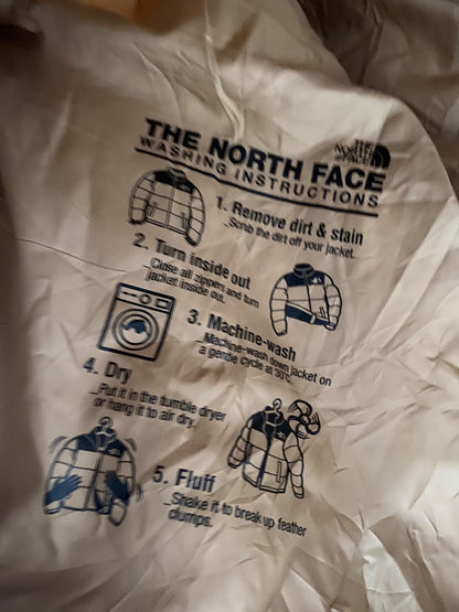 THE NORTH FACE |S| BUST 22| A63| BEIGE PUFFER TECHNICAL UTILITY JACKET