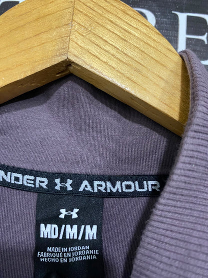UNDER ARMOUR |M| BUST 24| A63| MAUVE FULL-ZIP TECHNICAL UTILITY JACKET