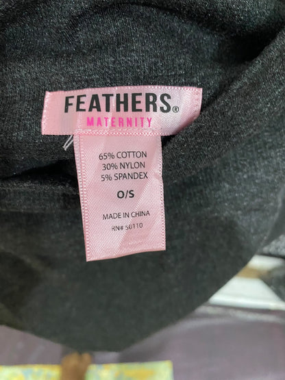 FEATHERS |L| WAIST 30| A62| CHARCOAL GREY SEAMLESS TECHNICAL UTILITY LEGGINGS