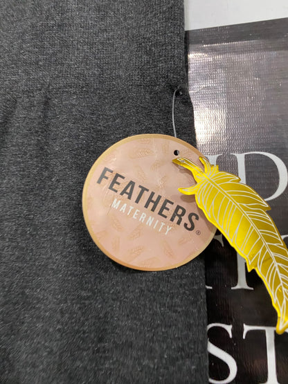 FEATHERS |L| WAIST 30| A62| CHARCOAL GREY SEAMLESS TECHNICAL UTILITY LEGGINGS