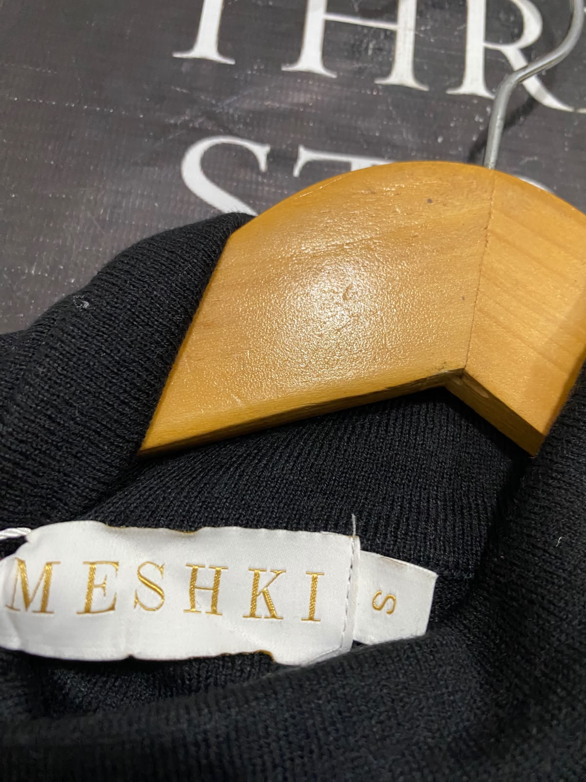 MESHKI |S| BUST 14| A62| BLACK TURTLENECK SLEEVELESS TECHNICAL UTILITY BODYSUIT