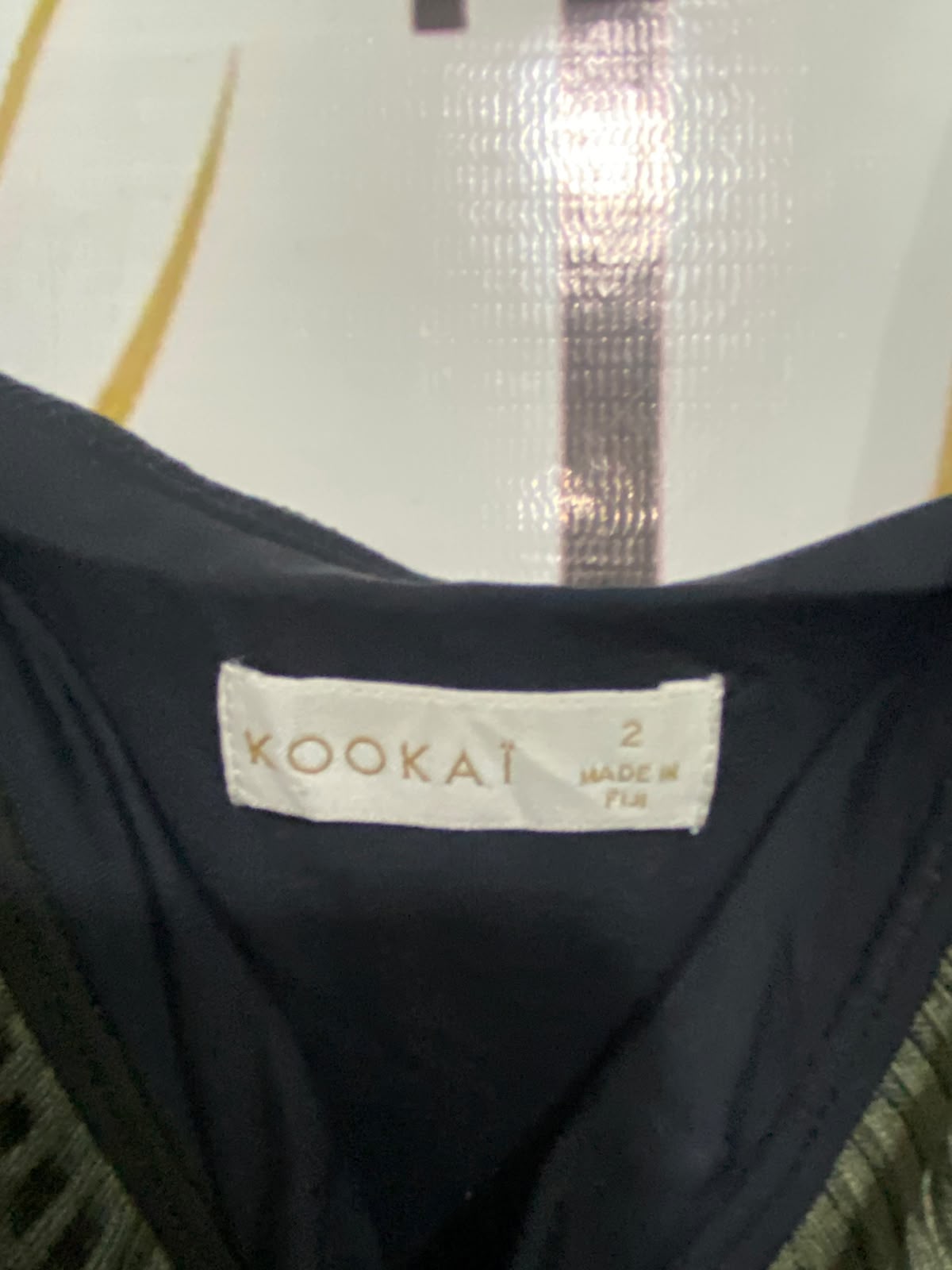 KOOKAI |S| BUST 14| A64| OLIVE GREEN RIBBED TANK-STYLE TECHNICAL UTILITY MIDI DRESS