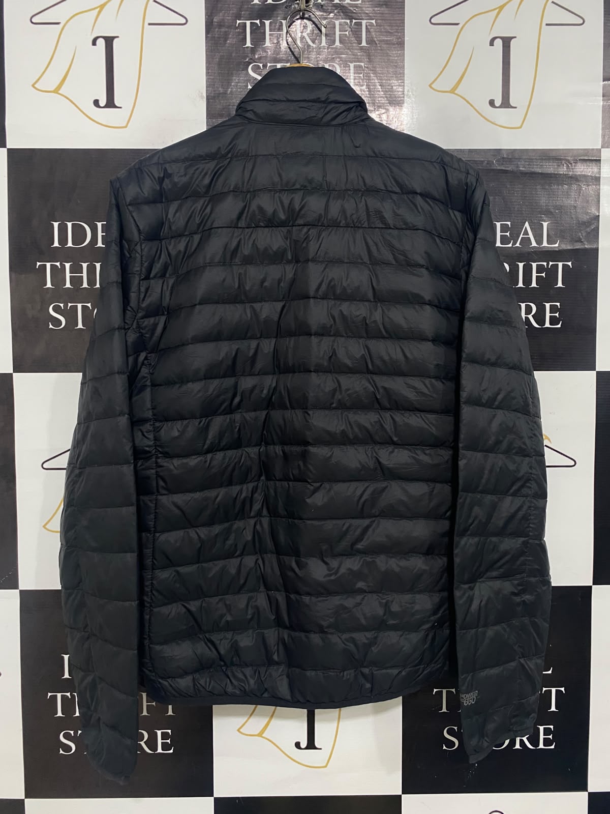GERRY |M| BUST 22| A64| BLACK QUILTED DOWN TECHNICAL UTILITY PUFFER JACKET