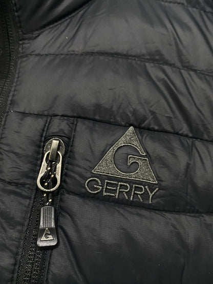 GERRY |M| BUST 22| A64| BLACK QUILTED DOWN TECHNICAL UTILITY PUFFER JACKET