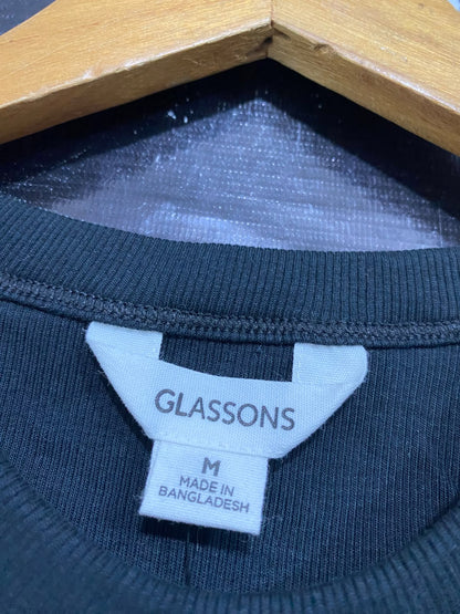 GLASSONS |M| BUST 13| A63| BLACK RIBBED HIGH-NECK TECHNICAL UTILITY TANK TOP