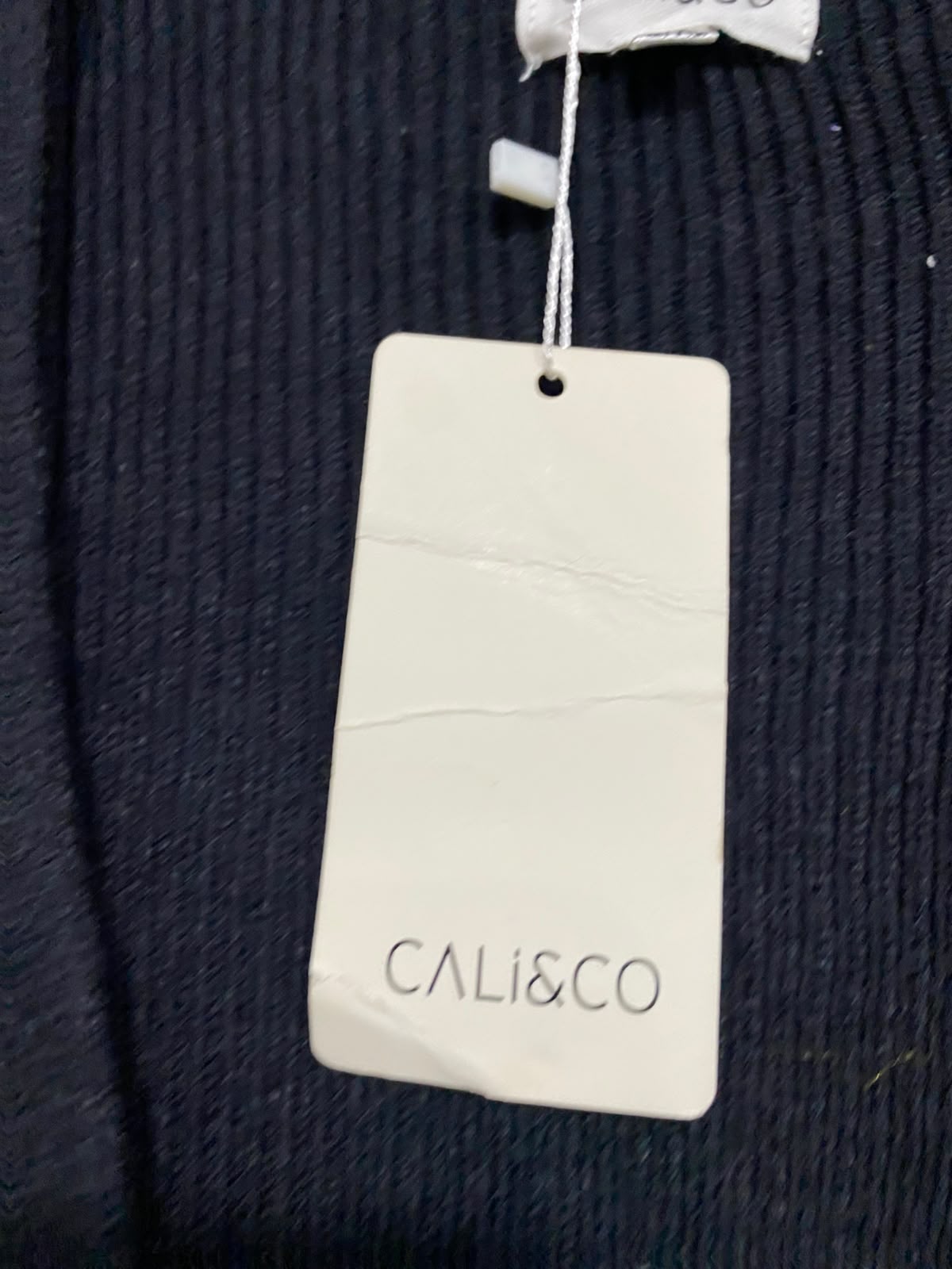 CALI & CO |L/XL| BUST 23| A63| MULTI-COLOR STRIPED OPEN-FRONT TECHNICAL UTILITY CARDIGANS