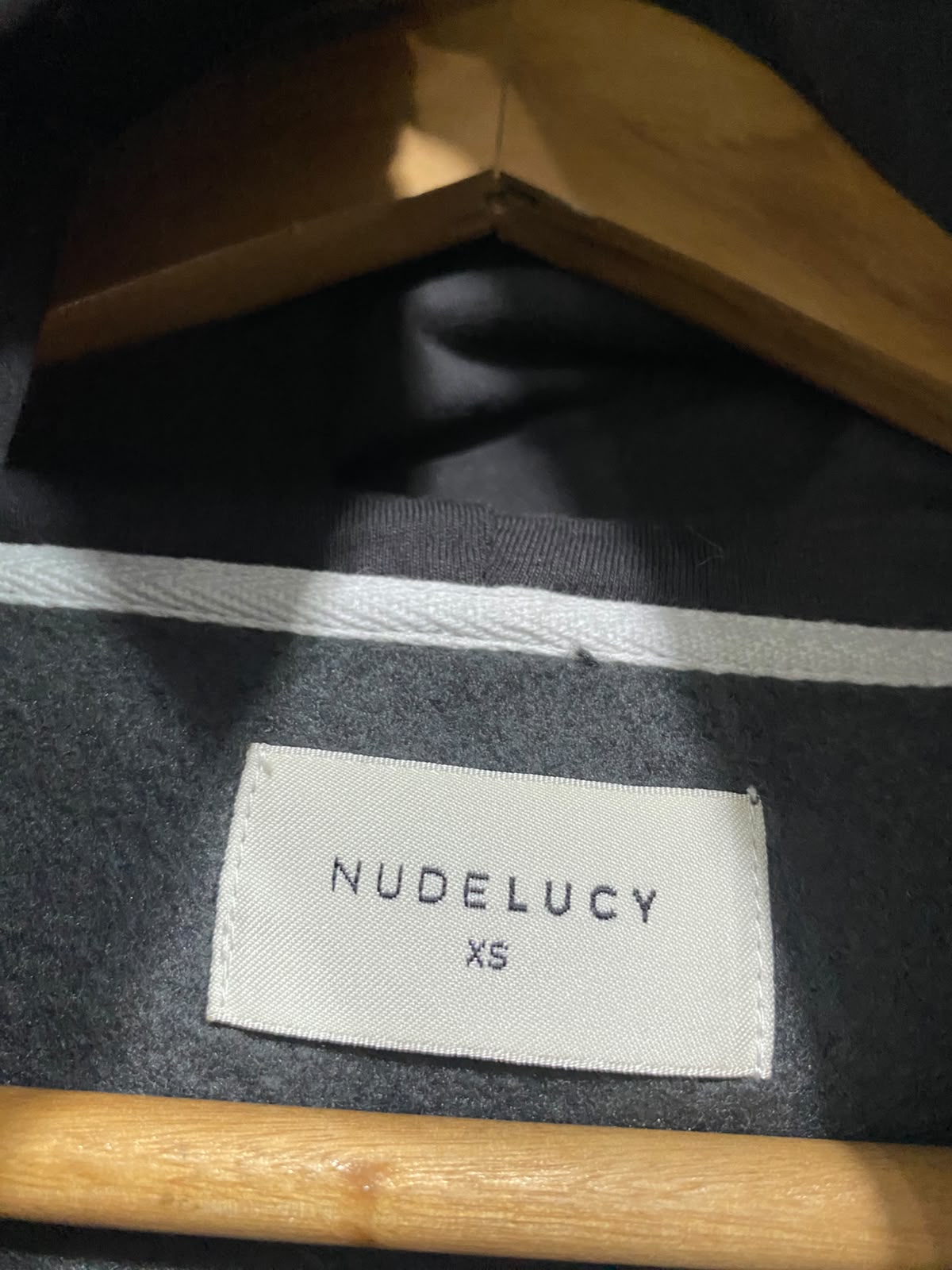 NUDELUCY |XS| A63| DARK GREY OVERSIZED HOODIE AND JOGGER TECHNICAL UTILITY SET
