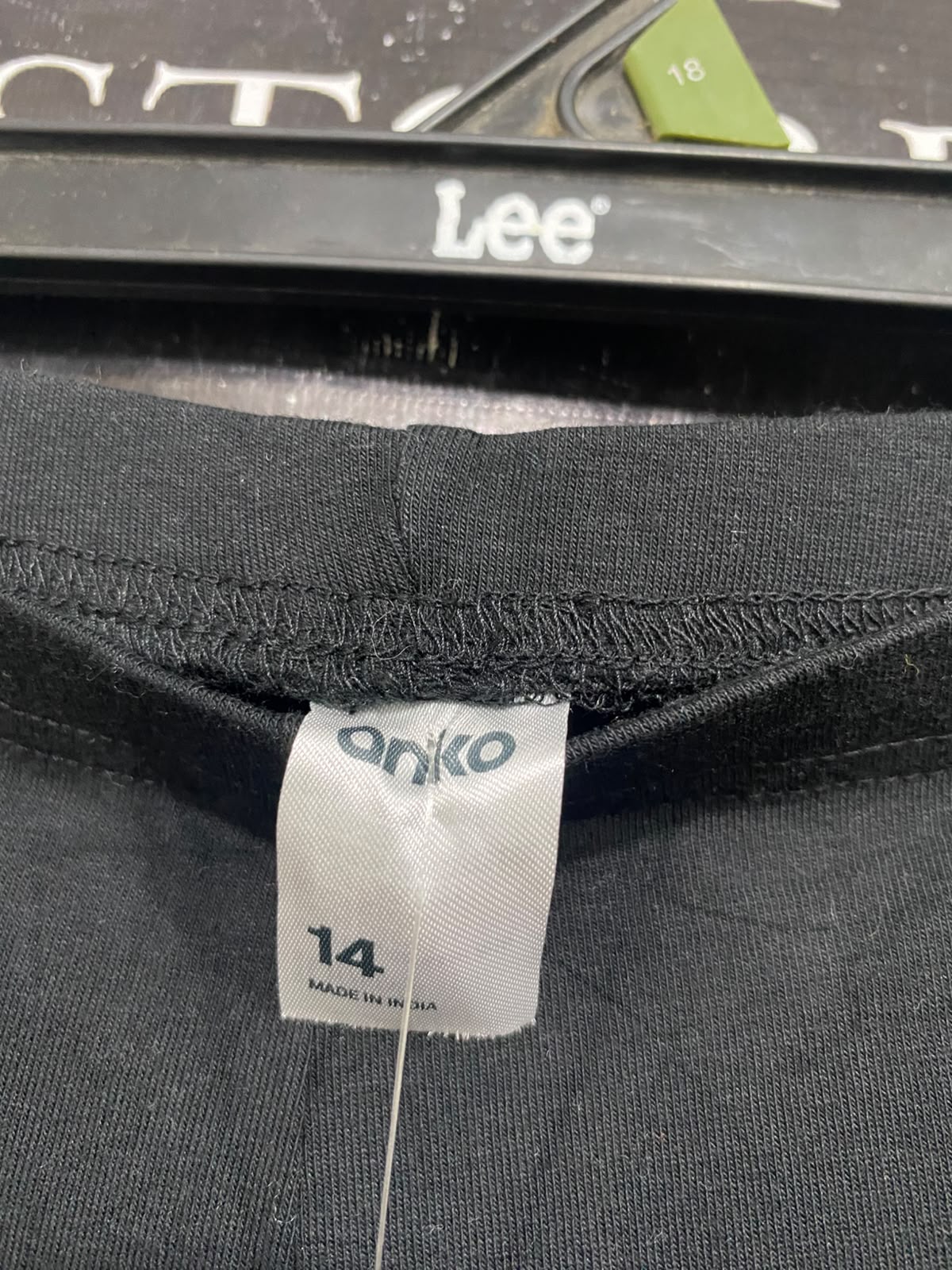 ANKO |M| WAIST 28| A63| BLACK TECHNICAL UTILITY FITTED LEGGINGS