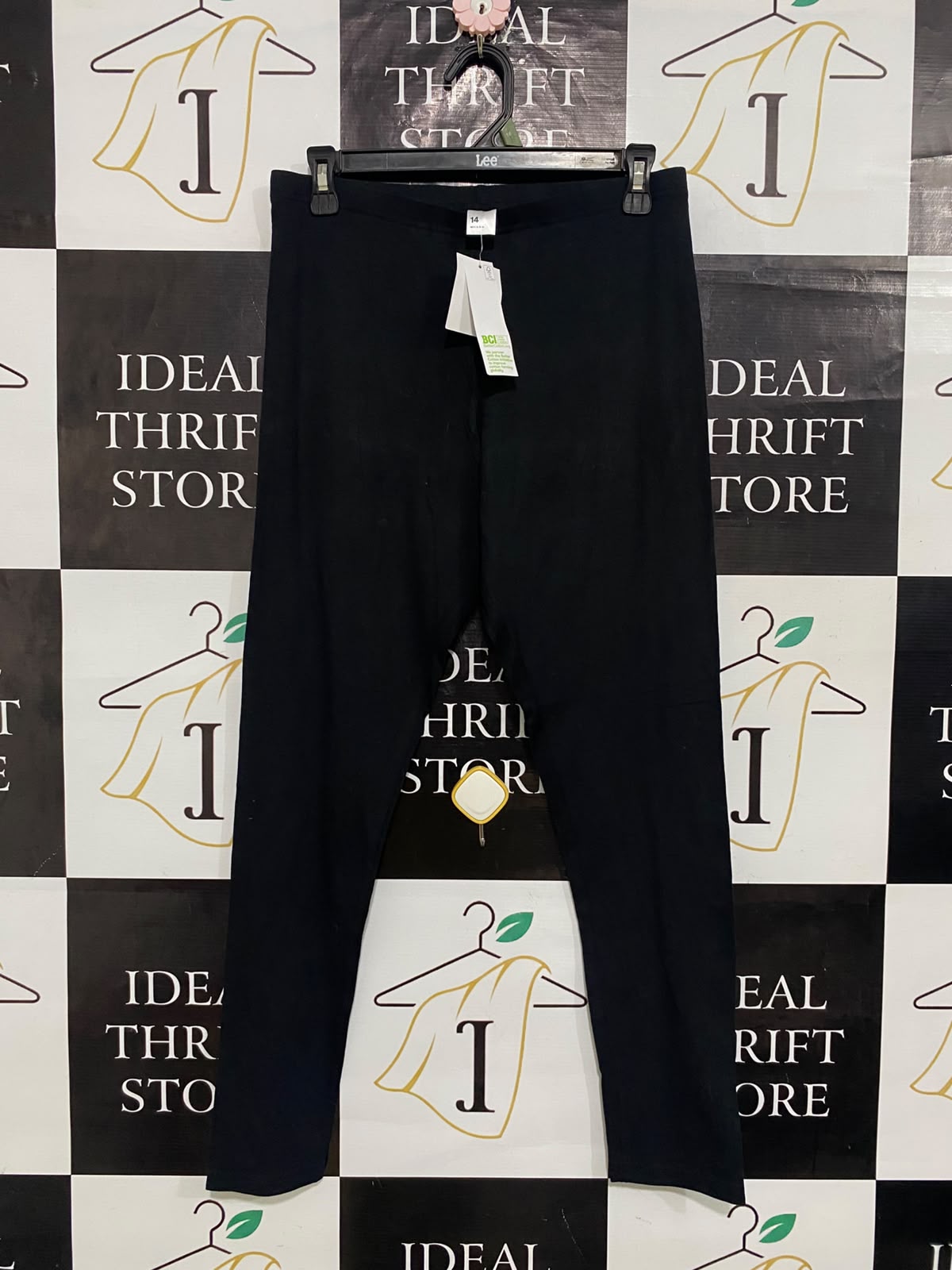 ANKO |M| WAIST 28| A63| BLACK TECHNICAL UTILITY FITTED LEGGINGS