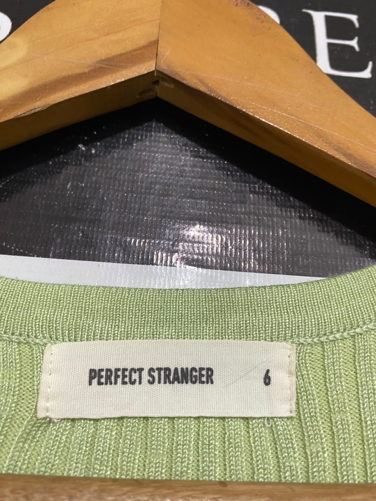 PERFECT STRANGER |XS| BUST 12| A64| SAGE GREEN RIBBED V-NECK BUTTON-FRONT TECHNICAL UTILITY MINI DRESS