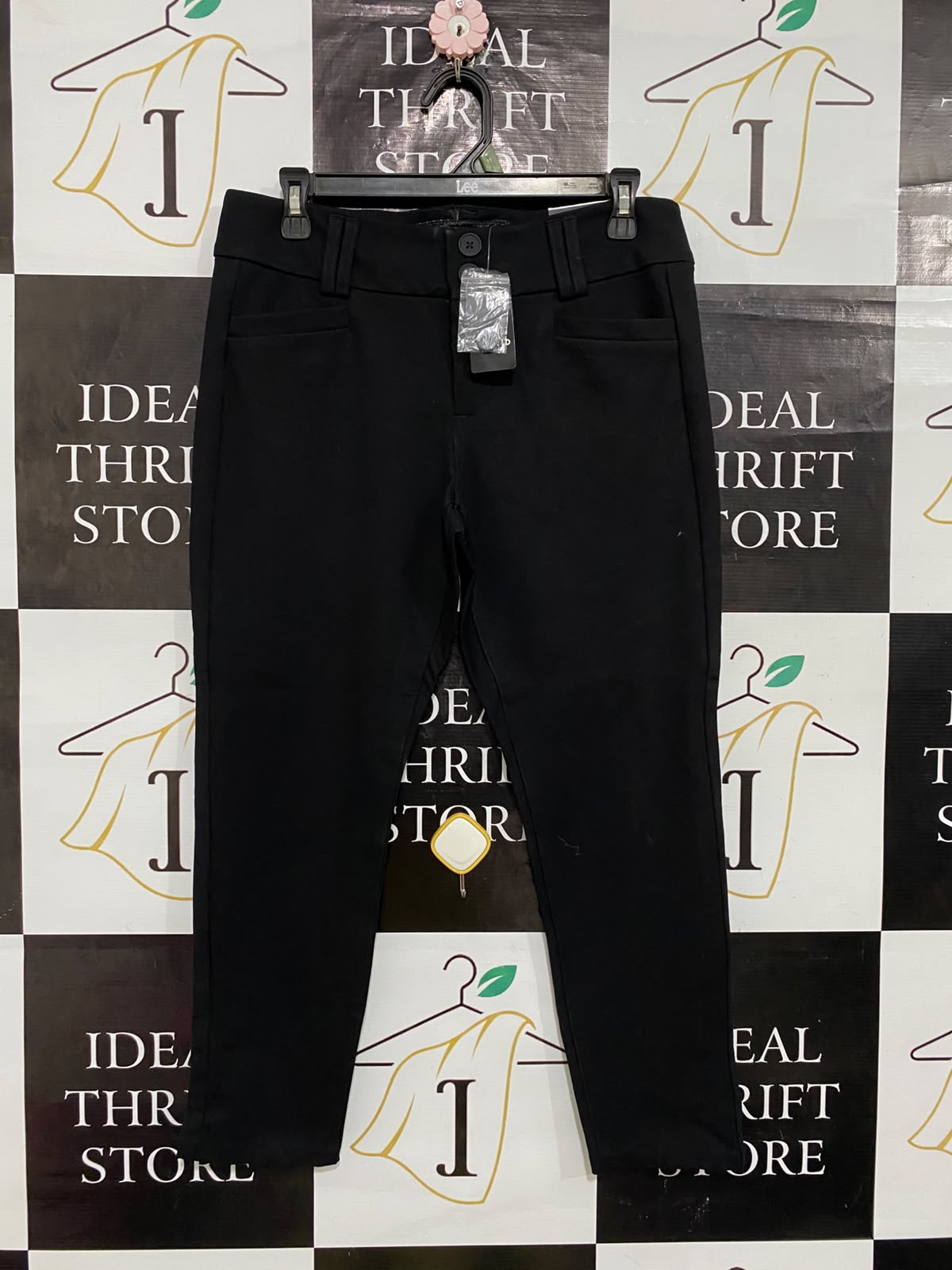TORRID |L| WAIST 32| A64| BLACK STRUCTURED TAILORED TECHNICAL UTILITY TROUSERS