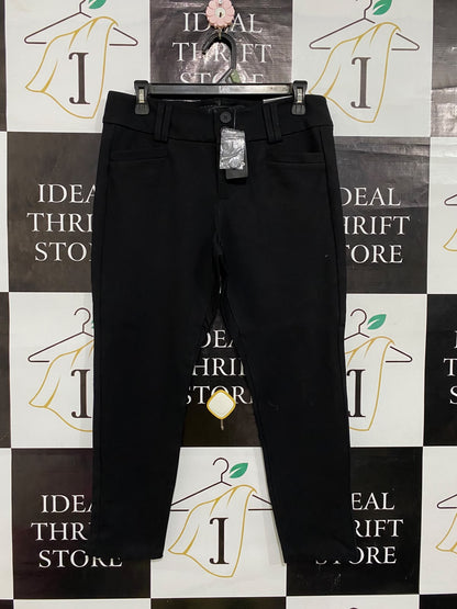 TORRID |L| WAIST 32| A64| BLACK STRUCTURED TAILORED TECHNICAL UTILITY TROUSERS