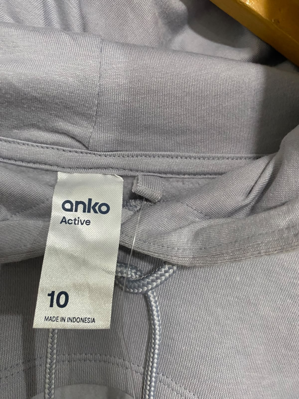 ANKO |M| BUST 21| A66| GREY ARCHITECTURAL CUTOUT HOODED LONG-SLEEVE TECHNICAL UTILITY CROP HOODIE