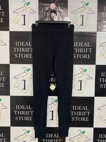 B COLLECTION |M| WAIST 28| A65| BLACK ZIPPER-POCKET  JOGGER PANTS