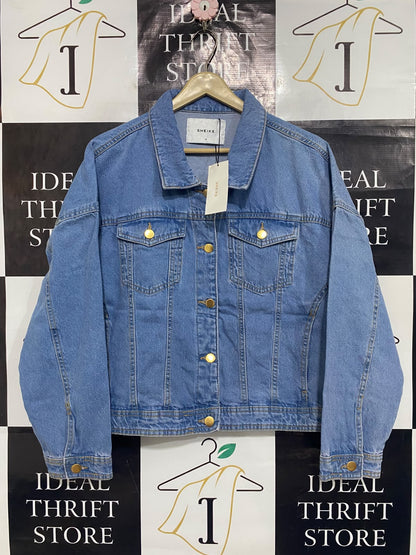 SHEIKE |L| BUST 23| A65| BLUE DENIM BUTTON-UP JACKET