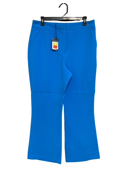 PRIMARK |M| WAIST 32| A66| BRIGHT BLUE TAILORED  FLARE TROUSERS