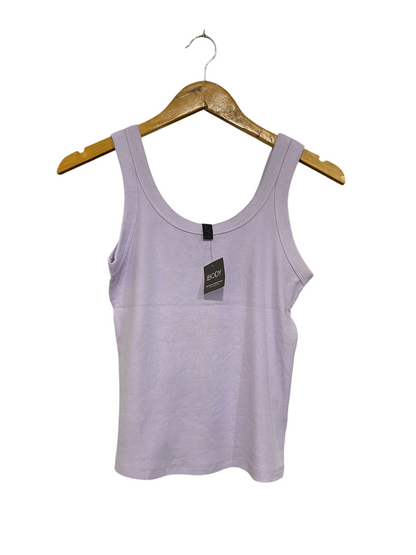 COTTON ON |S| BUST 15| A66| LAVENDER SCOOP NECK RIBBED TANK TOP