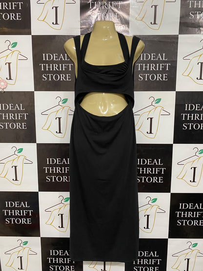 DAZIE |M| BUST 17| A66| BLACK CUTOUT DRESS