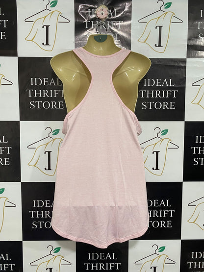 USA PRO |XL| BUST 21| A67|  LIGHT PINK ATHLETIC TANK TOP