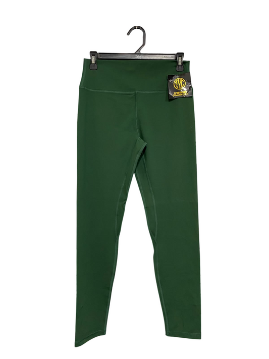 TIL YOU COLLAPSE |XL| WAIST 28| A68|  FOREST GREEN HIGH-WAISTED ACTIVEWEAR LEGGINGS
