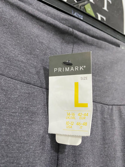 PRIMARK |L| WAIST 32| A68| CHARCOAL GREY HIGH-WAISTED LEGGINGS