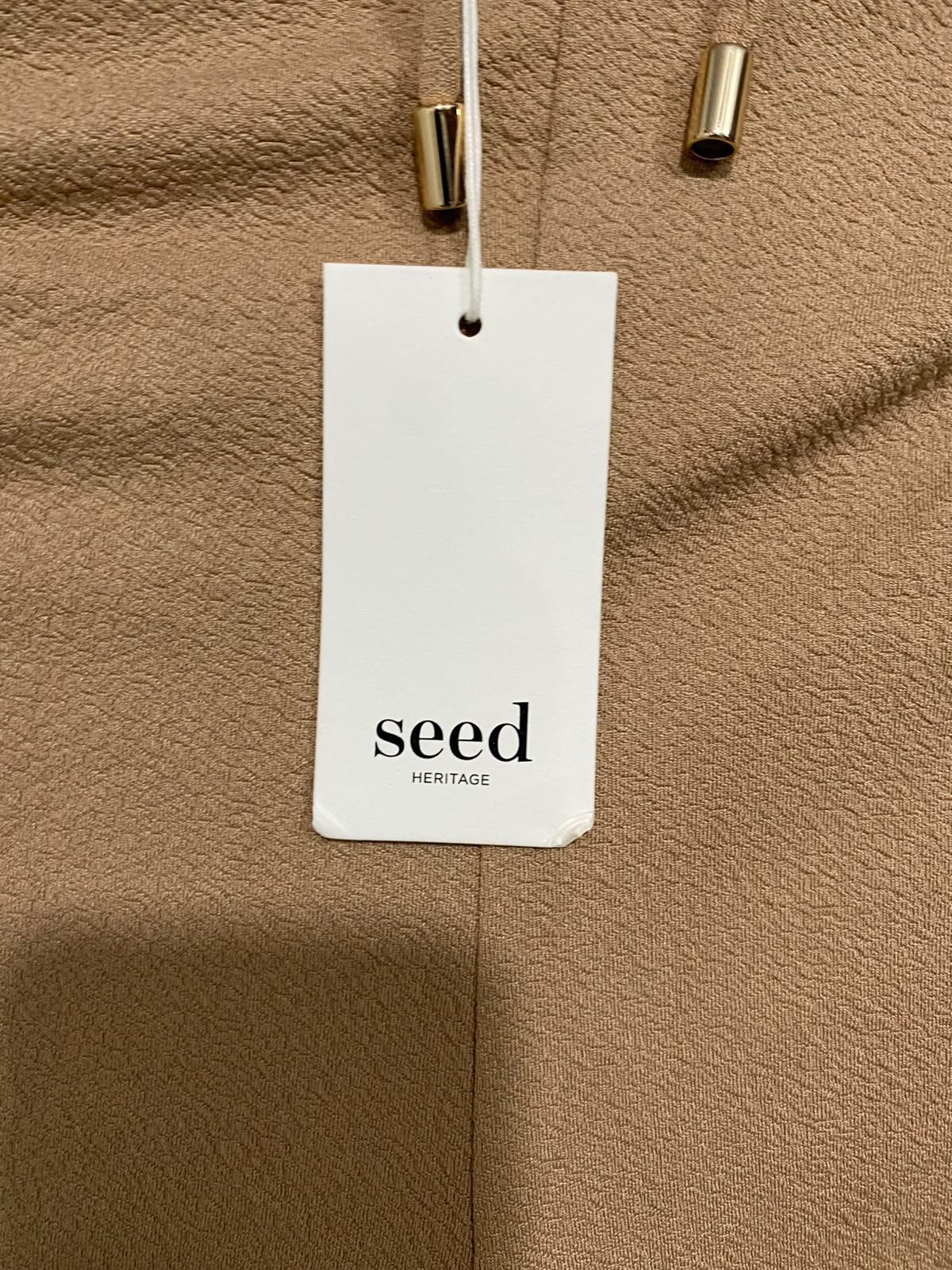 SEED |S| BUST 15| A68| BEIGE CUT-OUT HALTERNECK BODYSUIT / ONE-PIECE SWIMSUIT