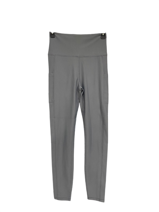 TAHUI |S| WAIST 24| A69| GREY HIGH-WAISTED ACTIVEWEAR POCKET LEGGINGS