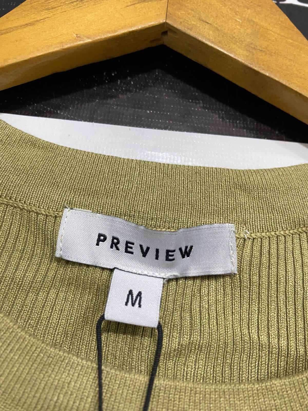 PREVIEW |M| BUST 16| A70| SAGE GREEN RIBBED CREW-NECK SLEEVELESS KNIT TOP