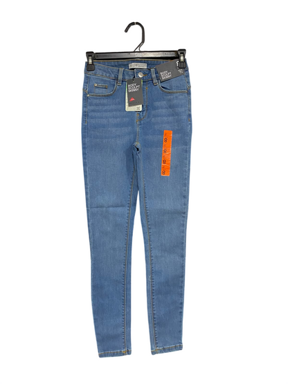DENIM CO. |XS |  WAIST 24  |A71 |  LIGHT BLUE BODY SCULPT SKINNY JEANS