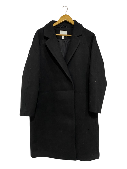 H&M |S | BUST 22 |A71 |  CLASSIC BLACK LONGLINE TAILORED COAT