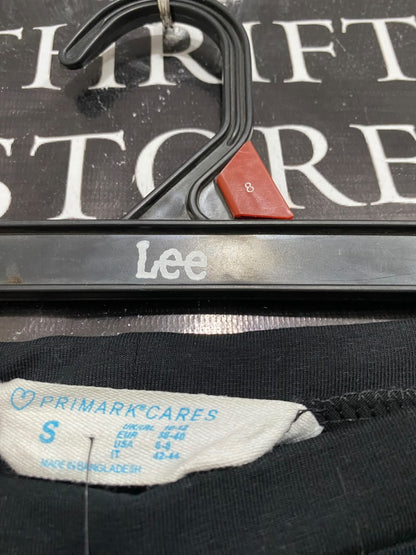 PRIMARK CARES |S | WAIST 28 | A70 |  BLACK STRETCHABLE HIGH-WAIST LEGGINGS