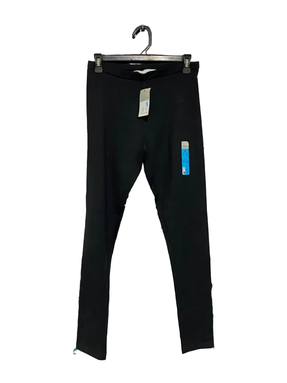 PRIMARK CARES |S | WAIST 28 | A70 |  BLACK STRETCHABLE HIGH-WAIST LEGGINGS