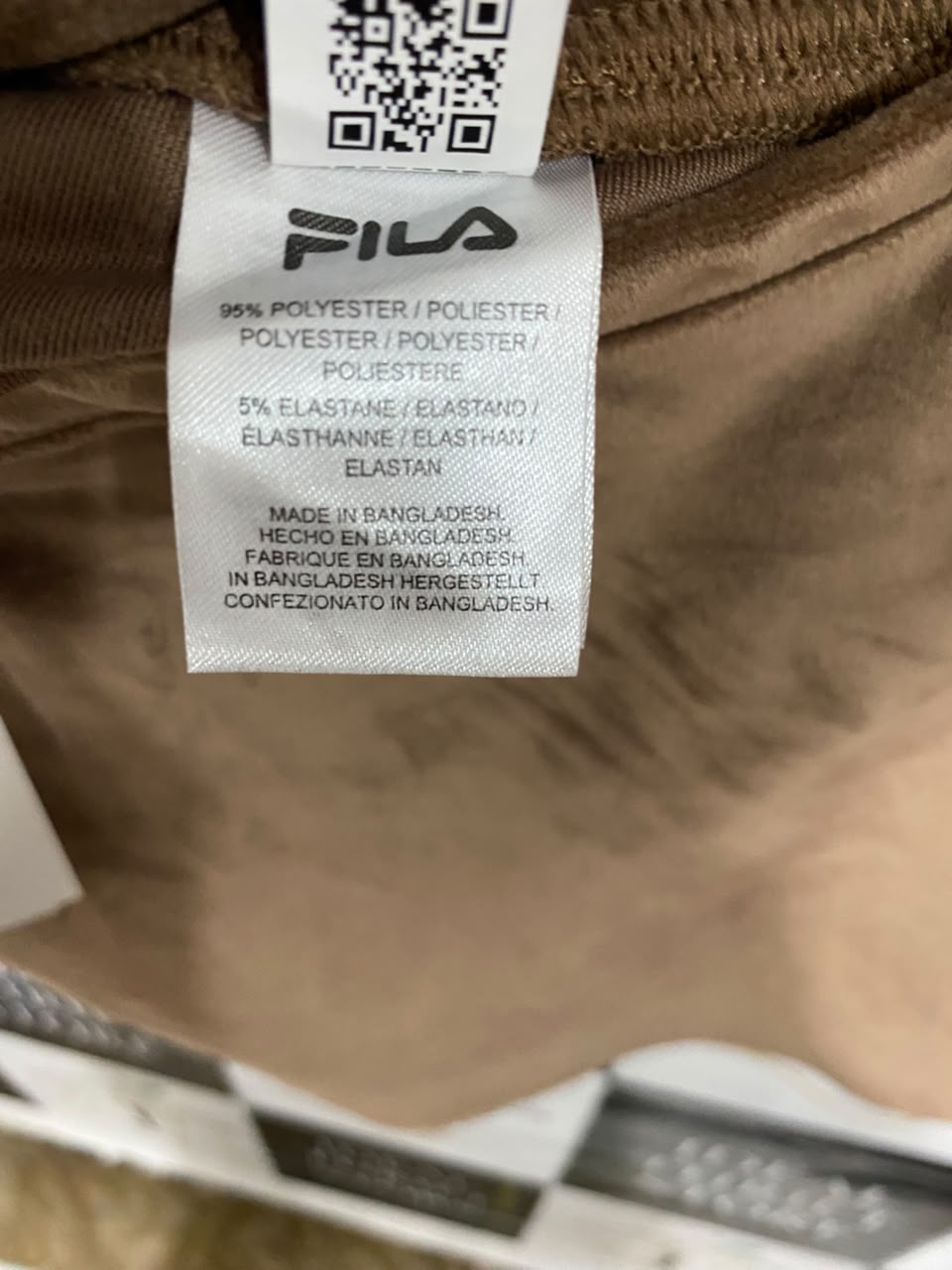 FILA  |L | WAIST 30 | A70 |  URBAN OUTFITTERS BROWN VELVET WRAP MINI SKIRT