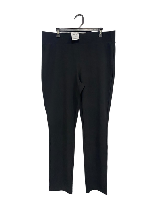 ANKO  |XL | WAIST 38  |A72|  CURVE BLACK CLASSIC TROUSERS