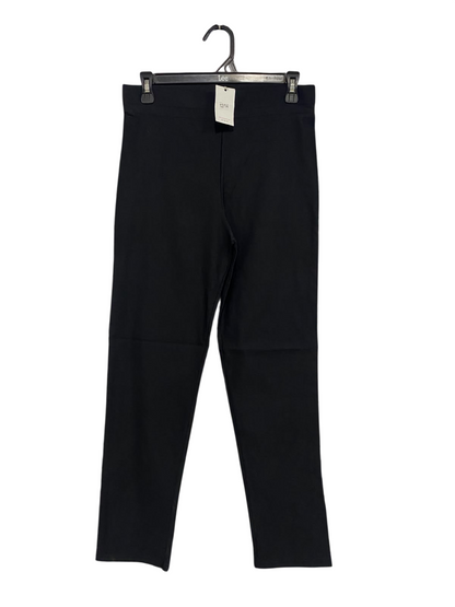 PRETTY FASHION  |M | WAIST M |A72|  BLACK SLIM TROUSERS