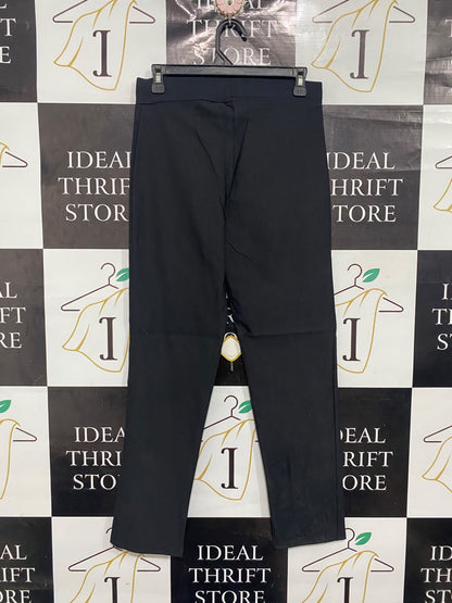 PRETTY FASHION  |M | WAIST M |A72|  BLACK SLIM TROUSERS