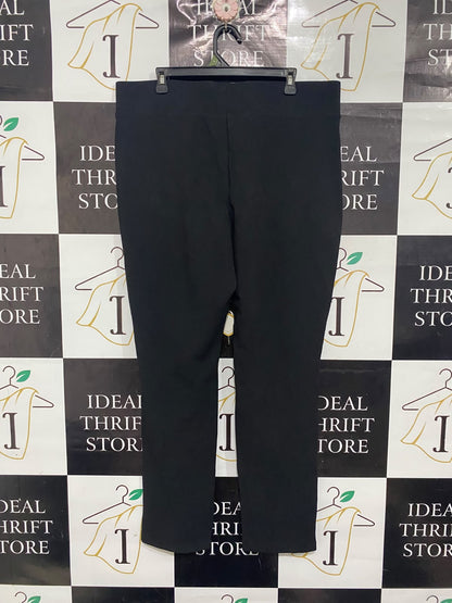 ANKO  |XL | WAIST 38  |A72|  CURVE BLACK CLASSIC TROUSERS