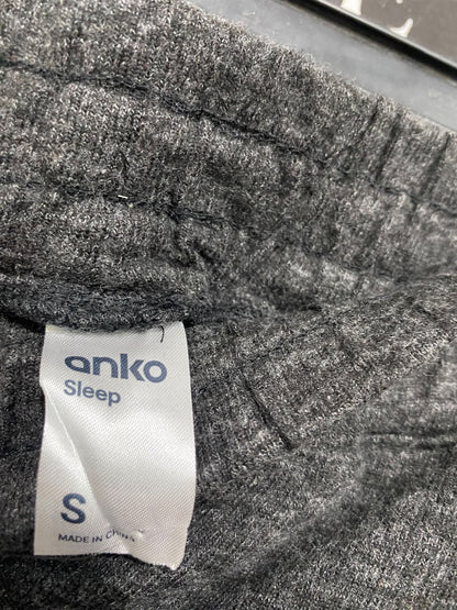 ANKO |S | WAIST 30 | A71 |  CHARCOAL GREY HEATHERED LOUNGE PANTS