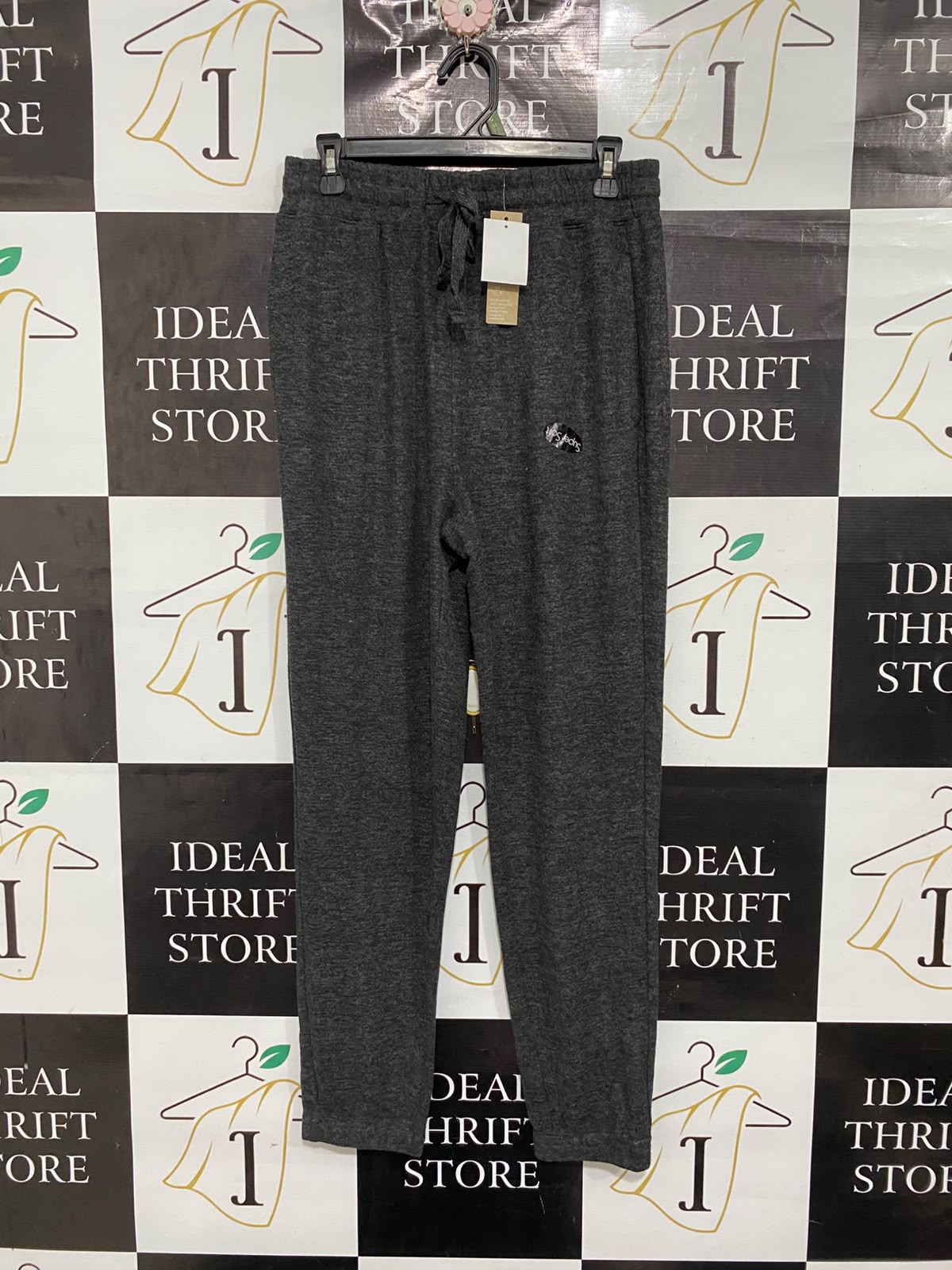 ANKO |S | WAIST 30 | A71 |  CHARCOAL GREY HEATHERED LOUNGE PANTS
