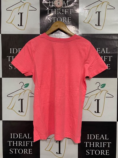 NEXT  |M | BUST 19 | A71 |   PINK CHERRY PRINT CREWNECK SHORT-SLEEVE T-SHIRT