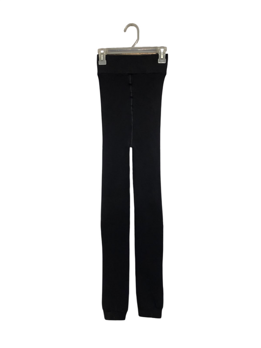 PRIMARK CARES |XS | WAIST 20 | A72 |  BLACK RIBBED HIGH-WAIST LEGGINGS